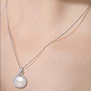 925 Sterling Silver/Aunthetics Pearl Set